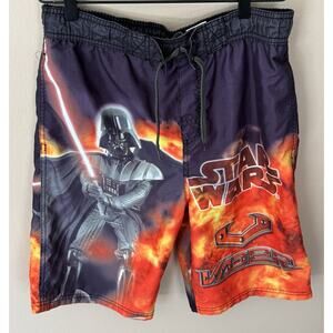 Revenge Of Sith Darth Vader Swimsuit Swim Trunk Bathing Suit Star Wars Youth XL
